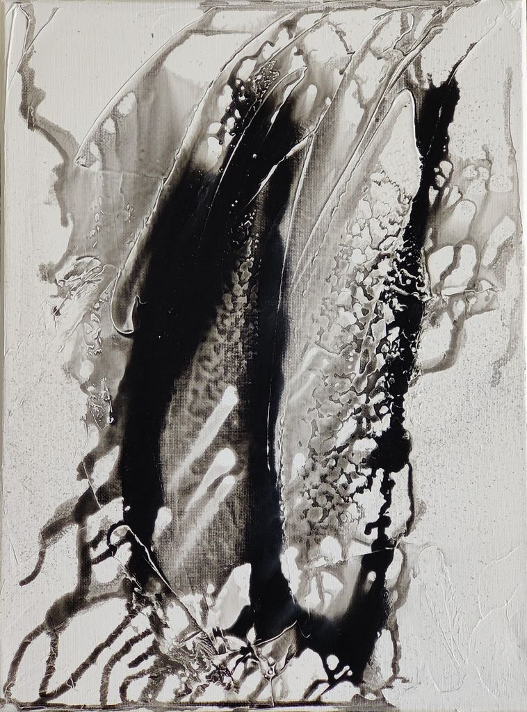 Ohne Titel # 003 Mixed media auf Leinwand 30 x 40 cm verfügbar