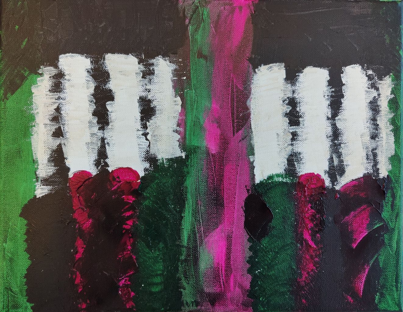 Trapped Acryl auf Leinwand 28 x 35,6 cm verfügbar